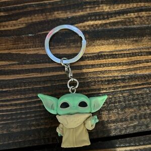 Small yoda keychain